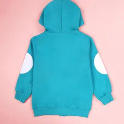 KiddoPanti Boys Printed Hooded Sweatshirt image 3