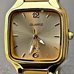 FROZIL Men Dial & Stainless Steel Straps Analogue Watch ST-SQUARE-GOLD image 2