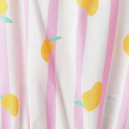 TALES & STORIES Girls Mango Printed Striped Top image 2