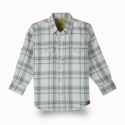 Gini and Jony Boys Comfort Spread Collar Tartan Checked Cotton Casual Shirt-picture-49