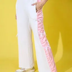 BUY NEW TREND Women Relaxed High-Rise Easy Wash Trousers With Side Bow Design-picture-33