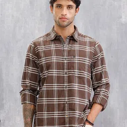 WROGN Men Slim Fit Casual Shirt-picture-13