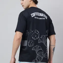 Mellow Clothing Men Graphic Printed Round Neck Cotton Oversized T-shirt-picture-11