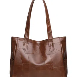 CORSICA Textured PU Structured Tote Bag image 4