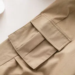 BAESD Boys Relaxed Loose Fit Cotton Cargos Trouser image 2