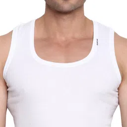 COLORS by Rupa Frontline Men Pack Of 10 Pure Cotton Basic Vests image 3