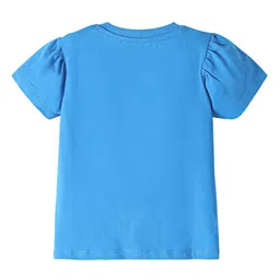 Honeyhap Girls Printed Pure Cotton Night suit image 4