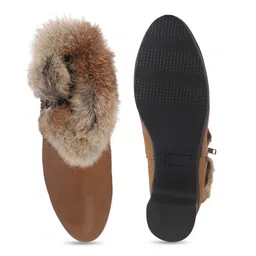 FAUSTO Women Block-Heeled Winter Boots image 4