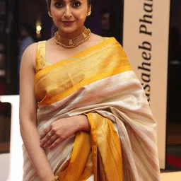 YAMUNE Woven Design Zari Art Silk Handloom Banarasi Saree image 5