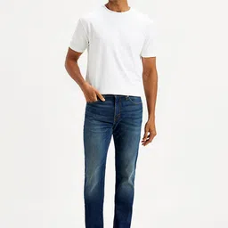 Levis Men Classic Slim Fit Mid-Rise Light Fade Jeans-image-26