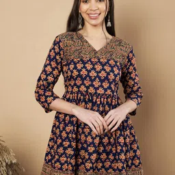 Vbuyz Floral Print Cotton Top-picture-15