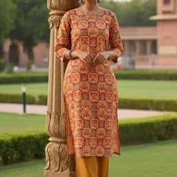 THE FAB FACTORY Printed Kurti-picture-18