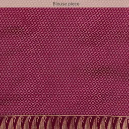 Anouk Zari Border Banarasi Saree image 3