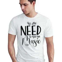 Seekbuylove Men Typography Printed Bio Finish T-shirt-picture-39