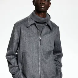 H&M Striped Long Sleeve Jackets-picture-25