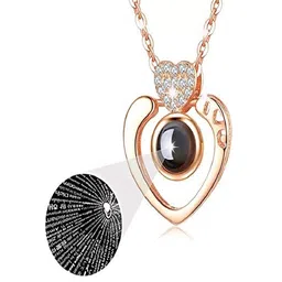 Vientiq Gold-Plated Stone Studded Heart Shaped Pendant with Chain image 5