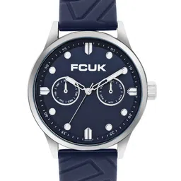 FCUK Trackor Men Printed Dial & Straps Analogue Watch FC182U-picture-21