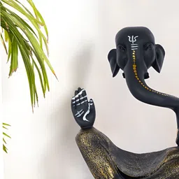 Zart Black Religious Idol Showpiece-picture-19