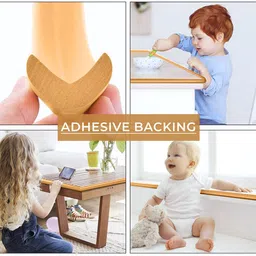 BAESD Kids Proofing Edge & Corner Guards Childs Safety - L-Shape - Caramel image 2