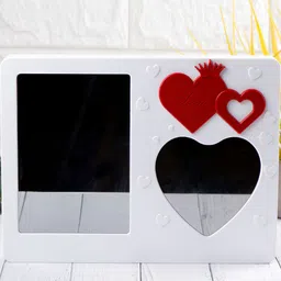 Archies Red & White 2 to 4 Pieces Plastic Table Photo Frames-picture-20