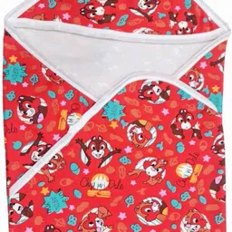 brandonn Printed Crib Hooded Baby Blanket for AC Room image 2