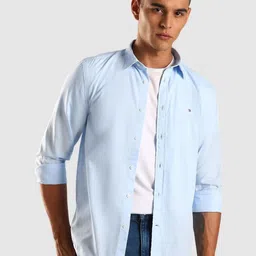 Tommy Hilfiger Cotton Slim Fit Casual Shirt-picture-28