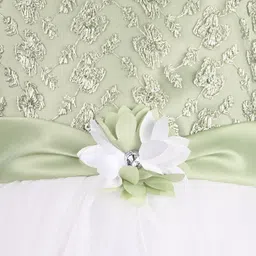 Wish Karo Embroidered Net Fit & Flare Dress image 2