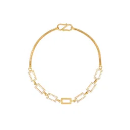 BHIMA 22K BIS Hallmark 916 Purity Yellow Gold Chain Link Bracelet image 4