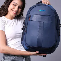 WILDSKILL Unisex Brand Logo Backpack with Compression Straps-picture-14