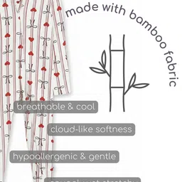 cocoon care Bamboo Cotton Footed Sleepsuit for Babies image 3