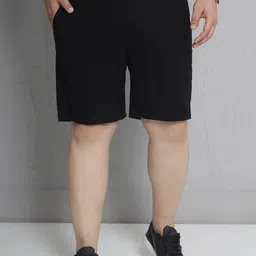 John Pride Plus Size Men Mid-Rise Regular Shorts-image-62