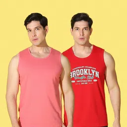 WOOSTRO Men Typography 2 Printed Raw Edge Slim Fit T-shirt image 2