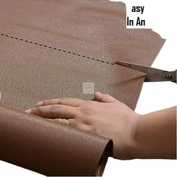 Mopak Decor Brown Set of 1 Regular Shelf Liner Organisers image 3