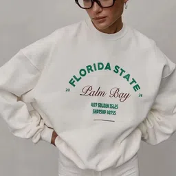 LULU & SKY Typography Printed Round Neck Pullover Sweatshirt-picture-37