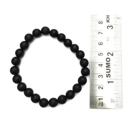 Apnisanskriti Unisex Black Onyx Stone Bracelet-picture-37
