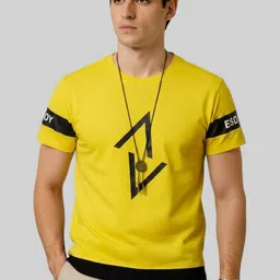 FASHIUM Men Graphic Printed Round Neck Cotton T-shirt-picture-13
