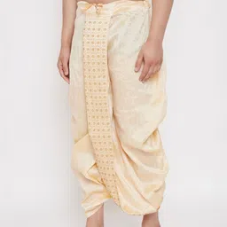 JBN Creation Embroidered Art Silk Dhoti Pants image 2