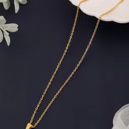 SZN Women Pack Of 2 Gold-Plated Necklace And Chains image 3