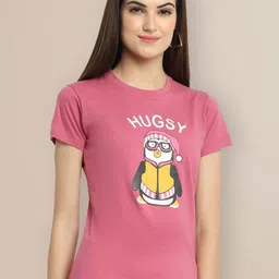 Metronaut Women Typography 2 Printed T-shirt image 2