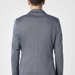 Van Heusen Sport Self Designed Notched Lapel Collar Slim-Fit Single Breasted Blazer image 4