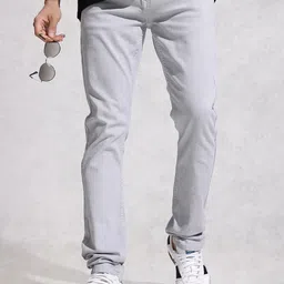 WROGN Men Slim Fit Stretchable Jeans-picture-36