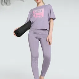 Puma Womens Studio Cropped Tee image 5