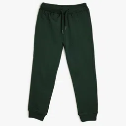 Koton Boys Solid Regular Fit Joggers-image-4