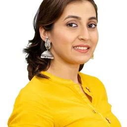 Shining Jewel - By Shivansh Silver-Plated CZ Studded & Pearls Beaded Dome Oxidized Jhumkas-picture-40