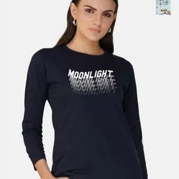 Metronaut Women 2 Printed Bio Finish Applique T-shirt-picture-29