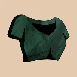 KALINI Ethnic Motifs Designer Block Print Saree image 3