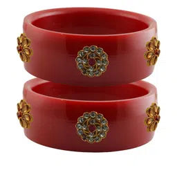 Vidhya Kangan Women Red Bangle-picture-38
