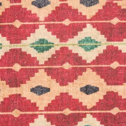 Fabindia Red & Green Printed Anti Skid Table Runner image 4
