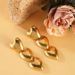 CORSICA Gold-Plated Contemporary Handcrafted Drop Earrings-picture-26