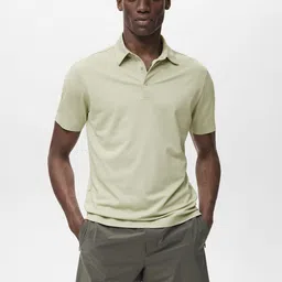 MANGO MAN Performance Cool Max Slim Fit Polo Collar T-shirt-picture-26